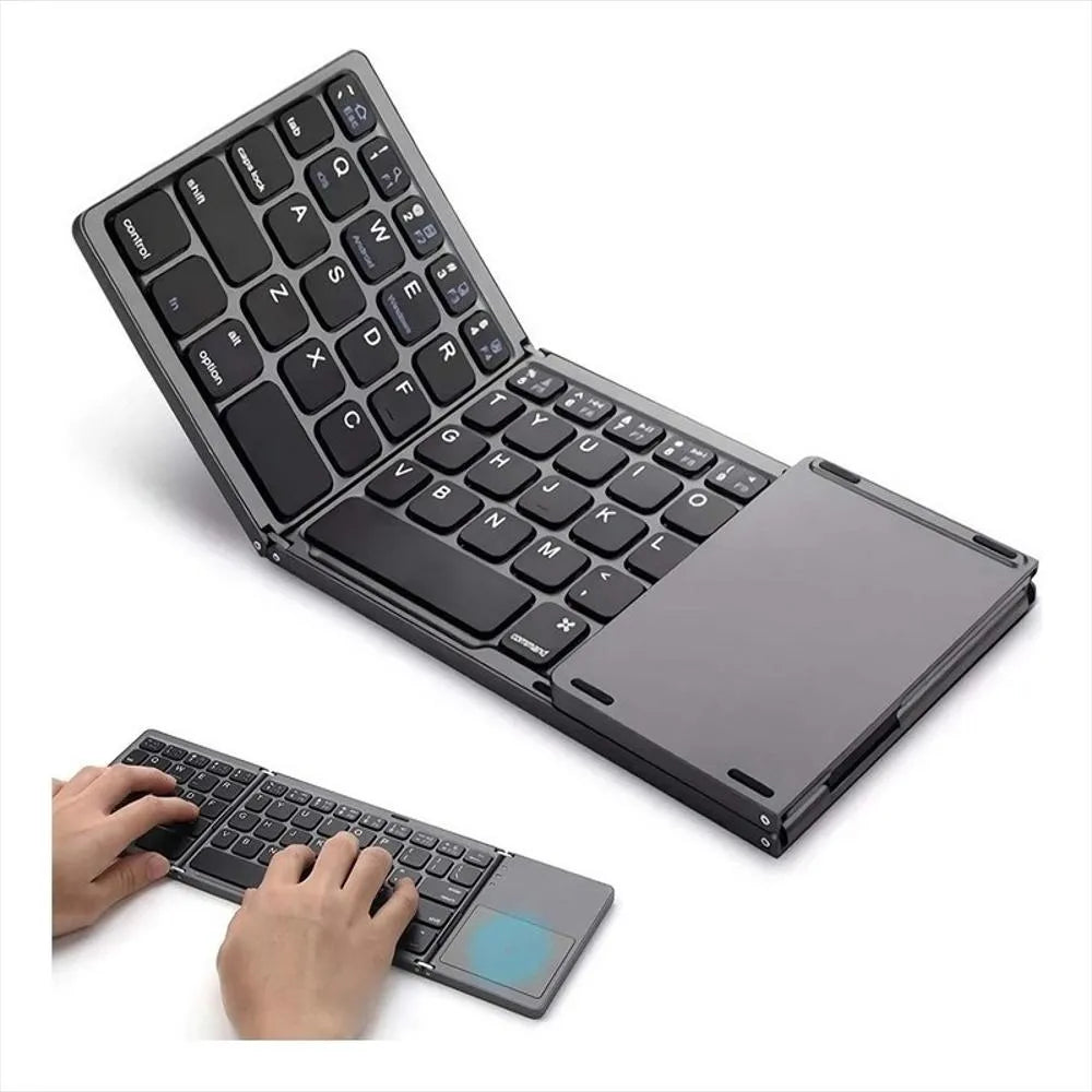 TECLADO PLEGABLE CON TOUCH PAD