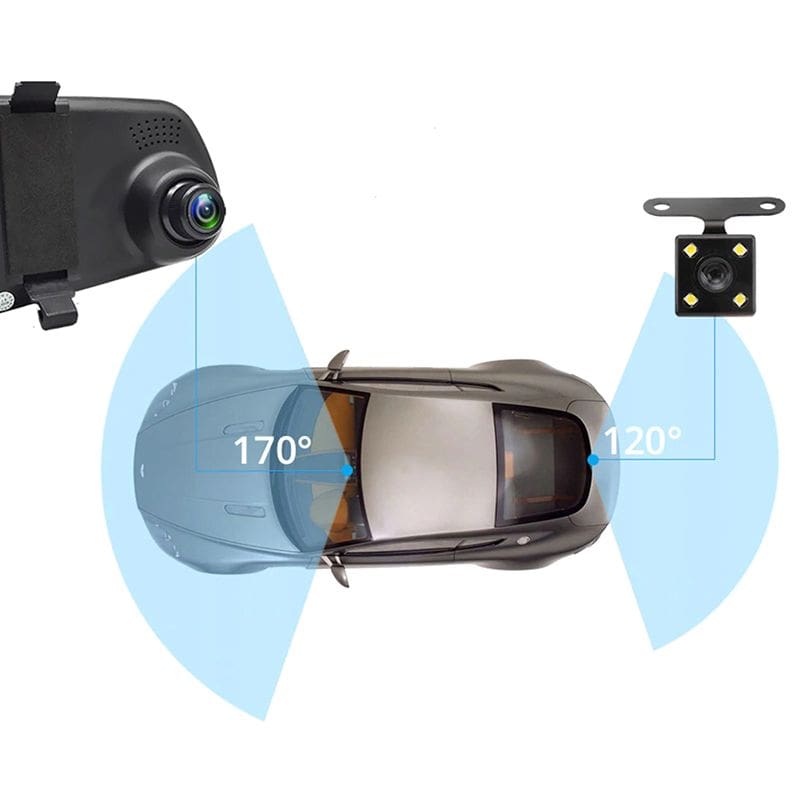 Espejo Retrovisor Camara 1080P